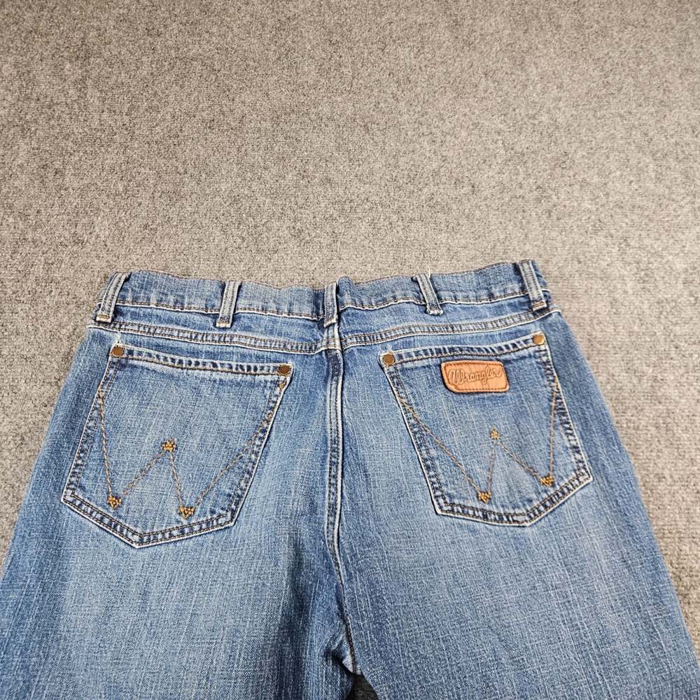 Wrangler Retro Relaxed Bootcut Jeans‎ Mens 36x29 Blue Denim 88WRT20MH - Picture 11 of 13